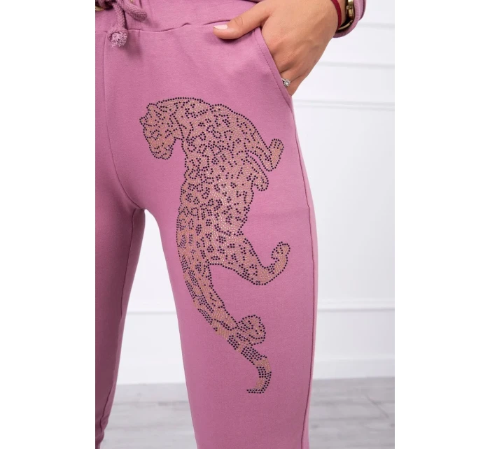 Zirkónová sada panther tmavo ružová Zirkónová sada panther tmavo ružová