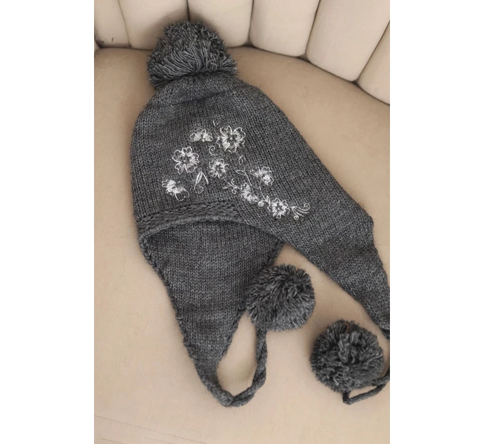 Dámská ušanka Emma K343 denim