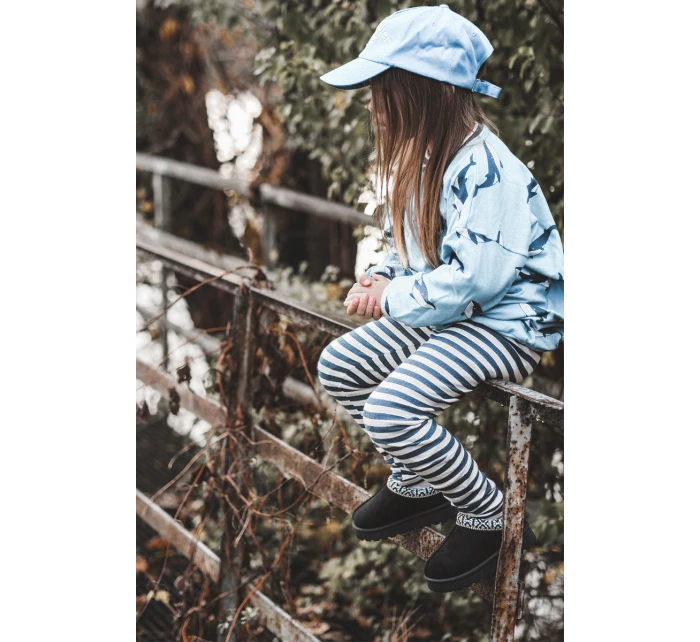 Dětské Boty Černé model 21640284 - Boto Dětské Boty Černé model 21640284 - Boto