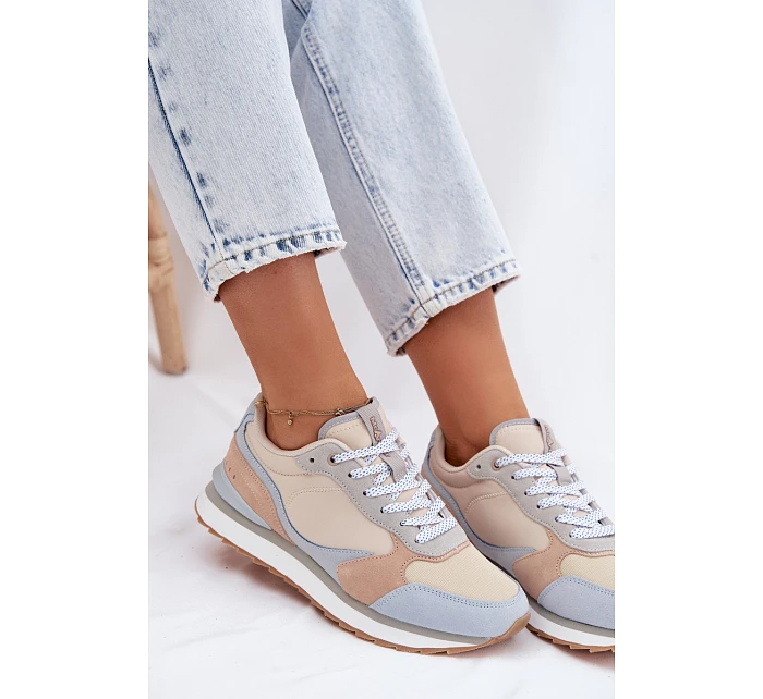 Dámské semišové tenisky McArthur MA2512W Modré Dámské semišové tenisky McArthur MA2512W Modré