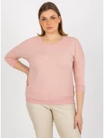Bluzka RV BZ model 21127137 jasny różowy - FPrice Bluzka RV BZ model 21127137 jasny różowy - FPrice