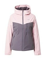 Dámska outdoorová bunda H4Z21-KUDN002 pink-grey - 4F