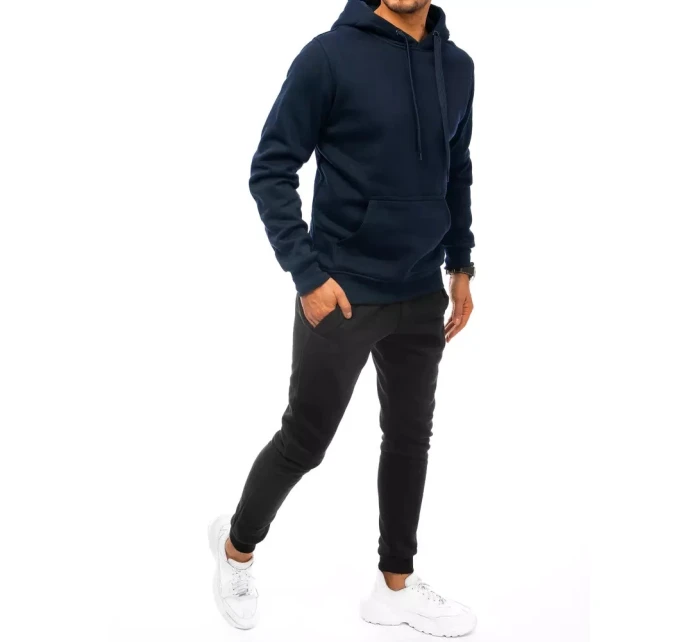 Pánské tmavě modré a černé tepláky Dstreet model 21967108 - FashionStreet Pánské tmavě modré a černé tepláky Dstreet model 21967108 - FashionStreet