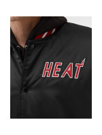 Mitchell & Ness NBA Heavyweight Satin Jacket Miami Heat M OJBF3413-MHEYYPPPBLCK pánské provedení