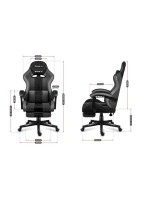 Herní židle Force model 21326226 Grey Mesh - Huzaro Herní židle Force model 21326226 Grey Mesh - Huzaro