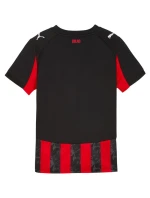 Detský replika Puma AC Milan domáci dres čierno-červený 779965 01