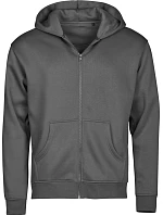 TJ Mikina s kapucí z těžké bavlny "Unlabeled" 18. powder grey model 22448254 - Tee Jays