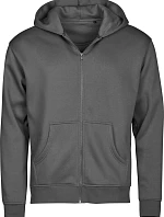 Tee Jays TJ 5154 Mikina s kapucňou z hrubej bavlny „Unlabeled“ 18.5154 prášková šedá