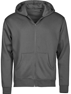 TJ Mikina s kapucí z těžké bavlny "Unlabeled" 18. powder grey model 22448254 - Tee Jays