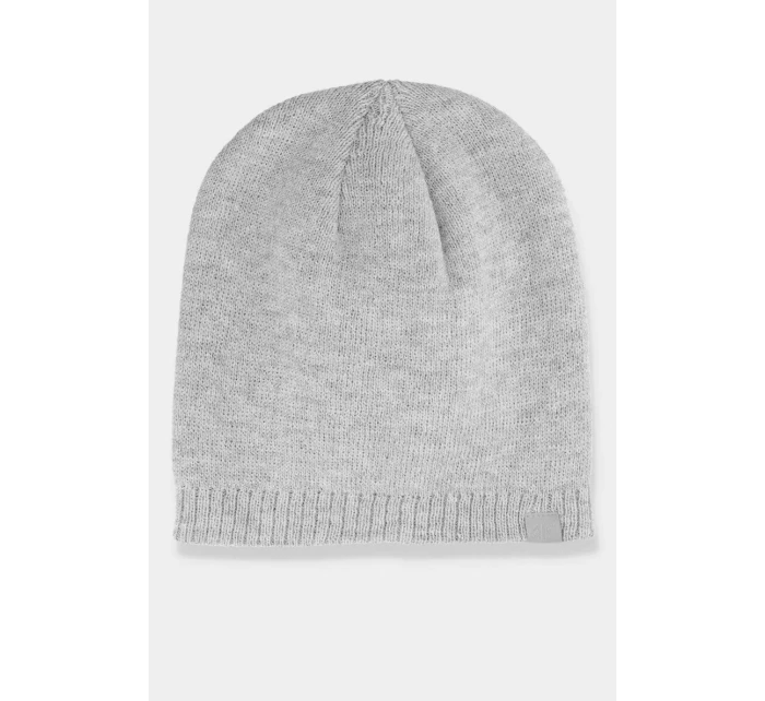 Czapka Zimowa Damska 4F 4FAW23ACAPF285-27M Szara Czapka Zimowa Damska 4F 4FAW23ACAPF285-27M Szara