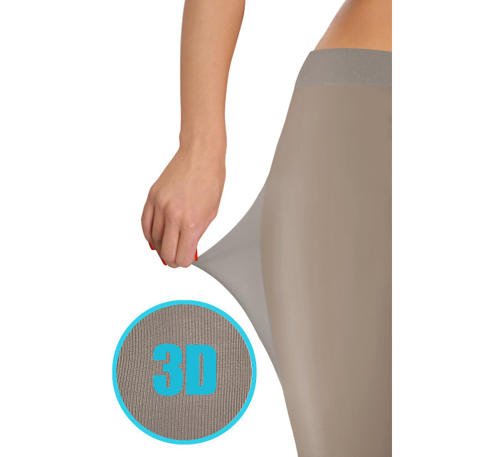 Sesto Senso Anti-celulitídne pančuchové nohavice 50 Deň 3D Microfiber Florence Grey