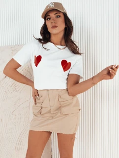 Dámské tričko bílé Dstreet model 21974058 - FashionStreet