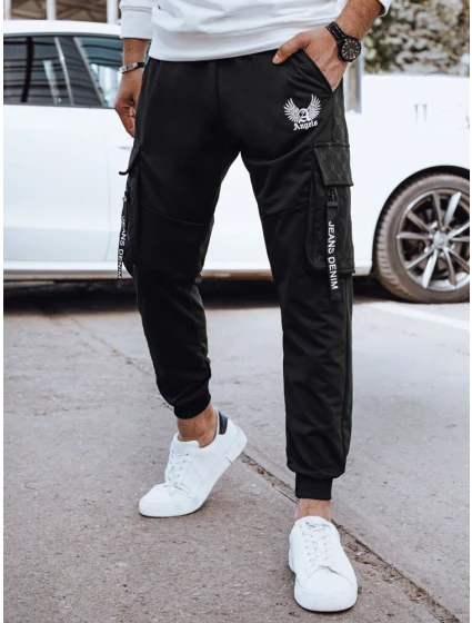 Pánské bojové kalhoty černé Dstreet model 21976897 - FashionStreet Pánské bojové kalhoty černé Dstreet model 21976897 - FashionStreet