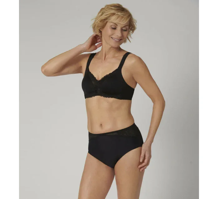 Podprsenka Modern Lace+Cotton N čierna - Triumph