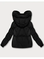 Dámska prechodná bunda oversize S'West black (B2003-1) Dámska prechodná bunda oversize S'West black (B2003-1)