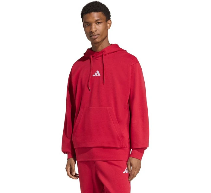 Pánska mikina adidas Essentials Feelcozy Hoodie red KC0907 pánska