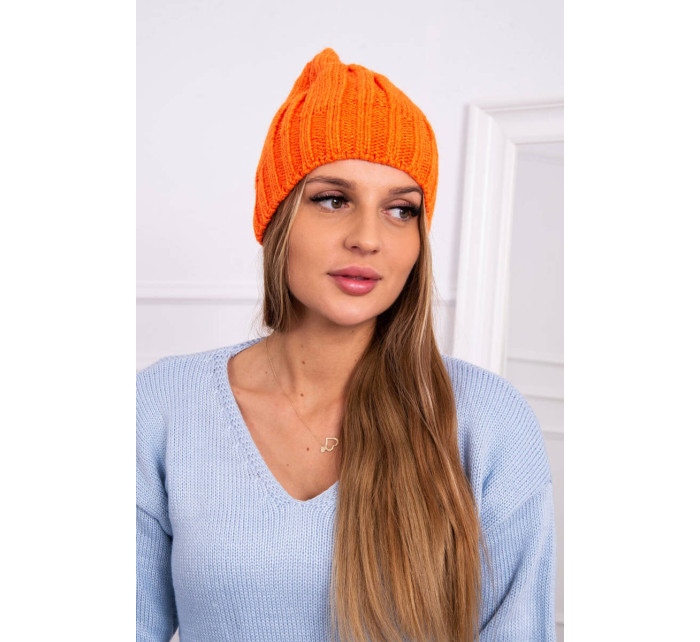 Fleecová čiapka Ida K320 oranžová