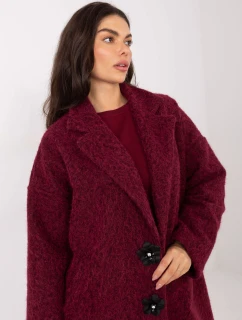 Płaszcz IT PL model 21788985 bordowy - FPrice