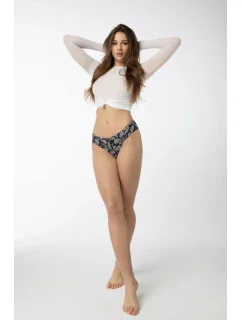 Nohavičky Paisley Brasil Black - Julimex