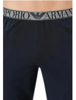 Pánske pyžamo 111789 2F720 12149 sivá/tm.modrá - Emporio Armani