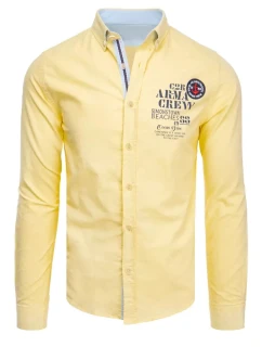 Pánská žlutá košile Dstreet model 21966500 - FashionStreet