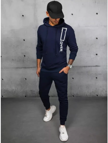 Pánské tmavě modré tepláky Dstreet model 21967443 - FashionStreet