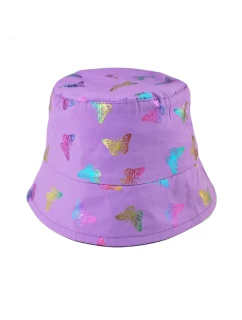 Noviti klobúk CK004 Farebný motýľ dievča