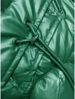 Zelená vypasovaná vesta s kapucí model 18846334 - S'WEST