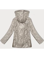 Dámska prešívaná bunda S'West s odnímateľnou kapucňou Light Beige (B8356-70) Dámska prešívaná bunda S'West s odnímateľnou kapucňou Light Beige (B8356-70)