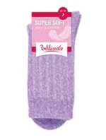 Dámské ponožky SUPER SOFT SOCKS - BELLINDA - fialová
