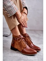 Dámské kožené kozačky model 21597650 - Maciejka