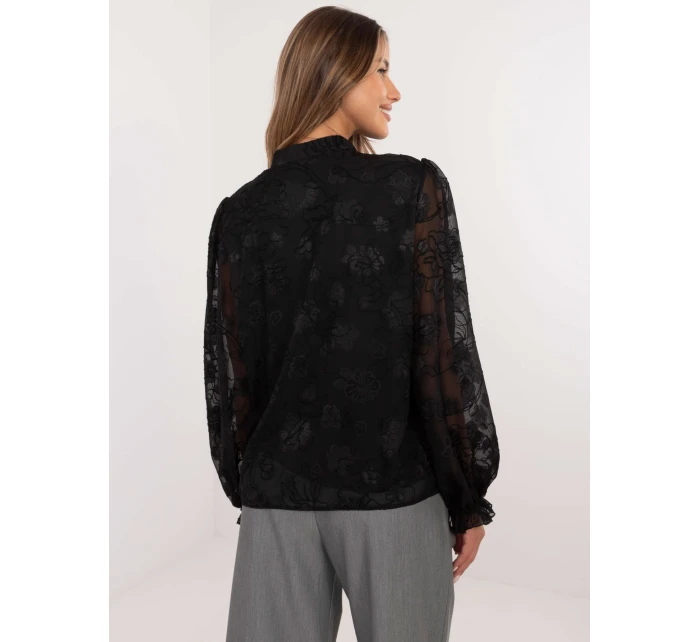 Košeľa LK KS 509801.87P čierna