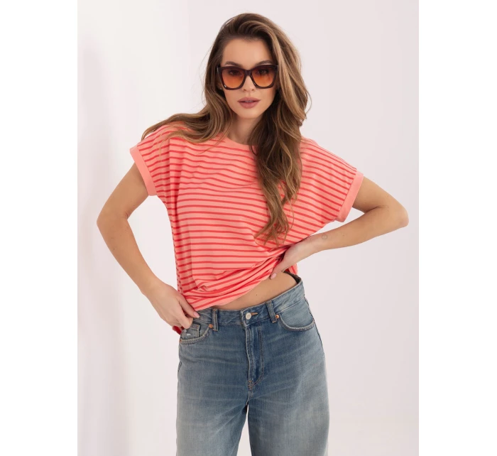 T shirt RV TS model 22020718 brzoskwiniowy - FPrice