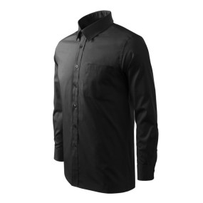 Pánska košeľa MLI-20901 Black - Malfini Style
