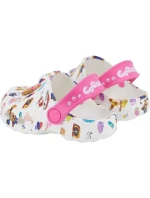 Dětské žabky Little Frog Jr model 21103436 Bílá mix - Coqui