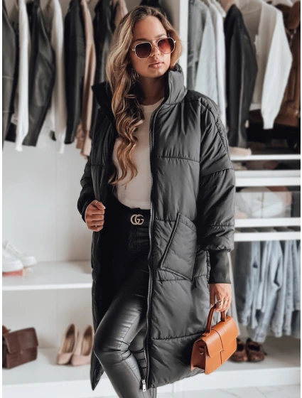 Dámská oversize bunda černá Dstreet model 21969909 - FashionStreet