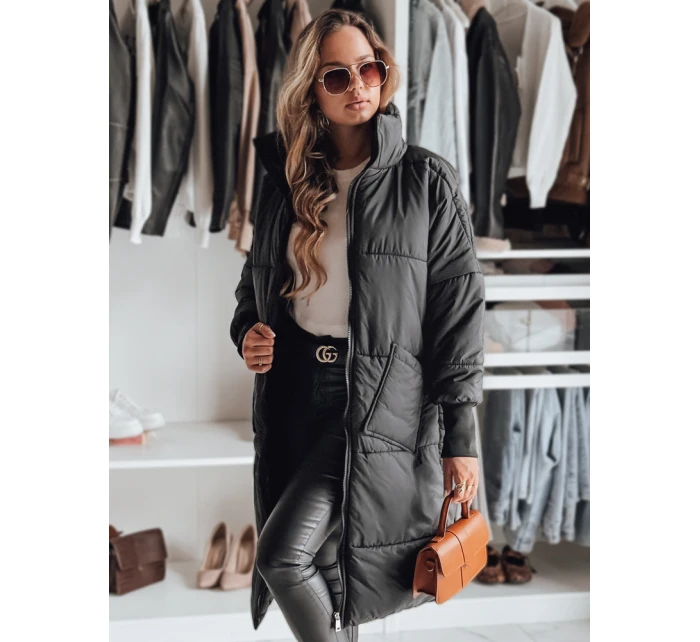 Dámská oversize bunda černá Dstreet model 21969909 - FashionStreet