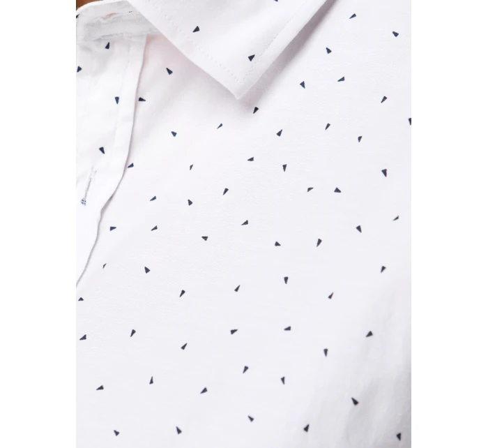 Koszula męska slim fit  biała model 22004907 - FashionStreet