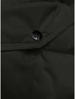 Péřová dámská zimní bunda v army barvě model 21245983 - LHD Péřová dámská zimní bunda v army barvě model 21245983 - LHD