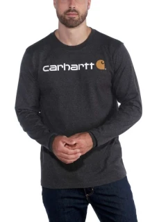 Core Logo TShirt L/S mikina bez kapuce  heather model 22320159 - Carhartt