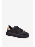 Dámské Sneakersy Z Eko Kůže Big Star model 21693190 Černé - Big Star Shoes