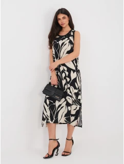 Šaty D60105M30471A čierne