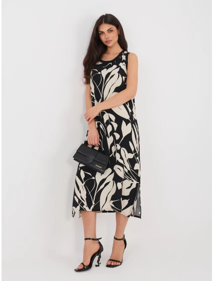 Šaty D60105M30471A čierne