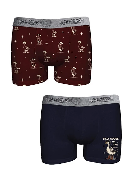 Pánske boxerky John Frank JF2BEF42 2PACK