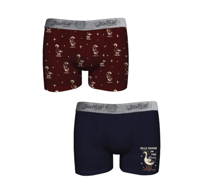 Pánske boxerky John Frank JF2BEF42 2PACK