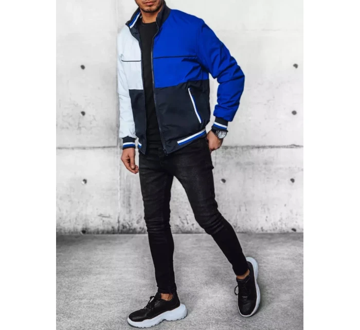 Pánská přechodná bunda tmavě modrá Dstreet model 21967851 - FashionStreet