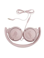Slúchadlá JBL Tune 500 (ružové, do uší, so zabudovaným mikrofónom)