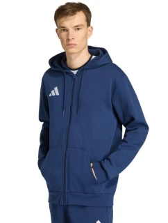 Pánska mikina adidas Entrada 26 FZ Hoody navy blue KF5946