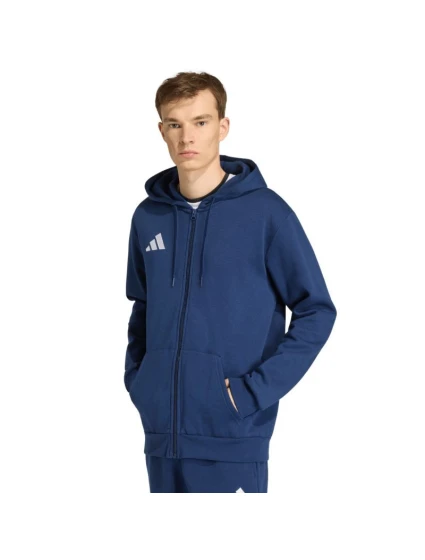 Pánska mikina adidas Entrada 26 FZ Hoody navy blue KF5946