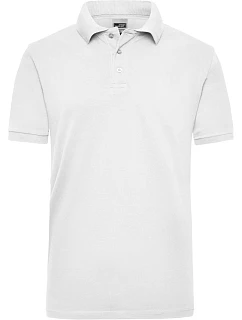 JN 801 Pánské pracovní piqué polo z těžké bavlny model 22490448 white - Daiber